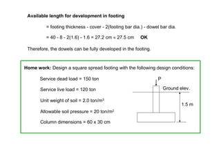 Rc19 footing1 | PDF