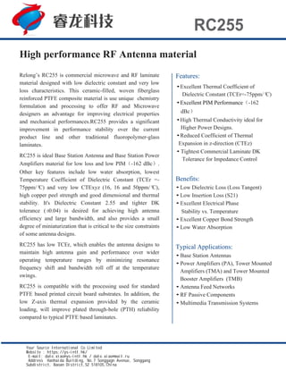 Rfid Rc255 RC255 | PDF
