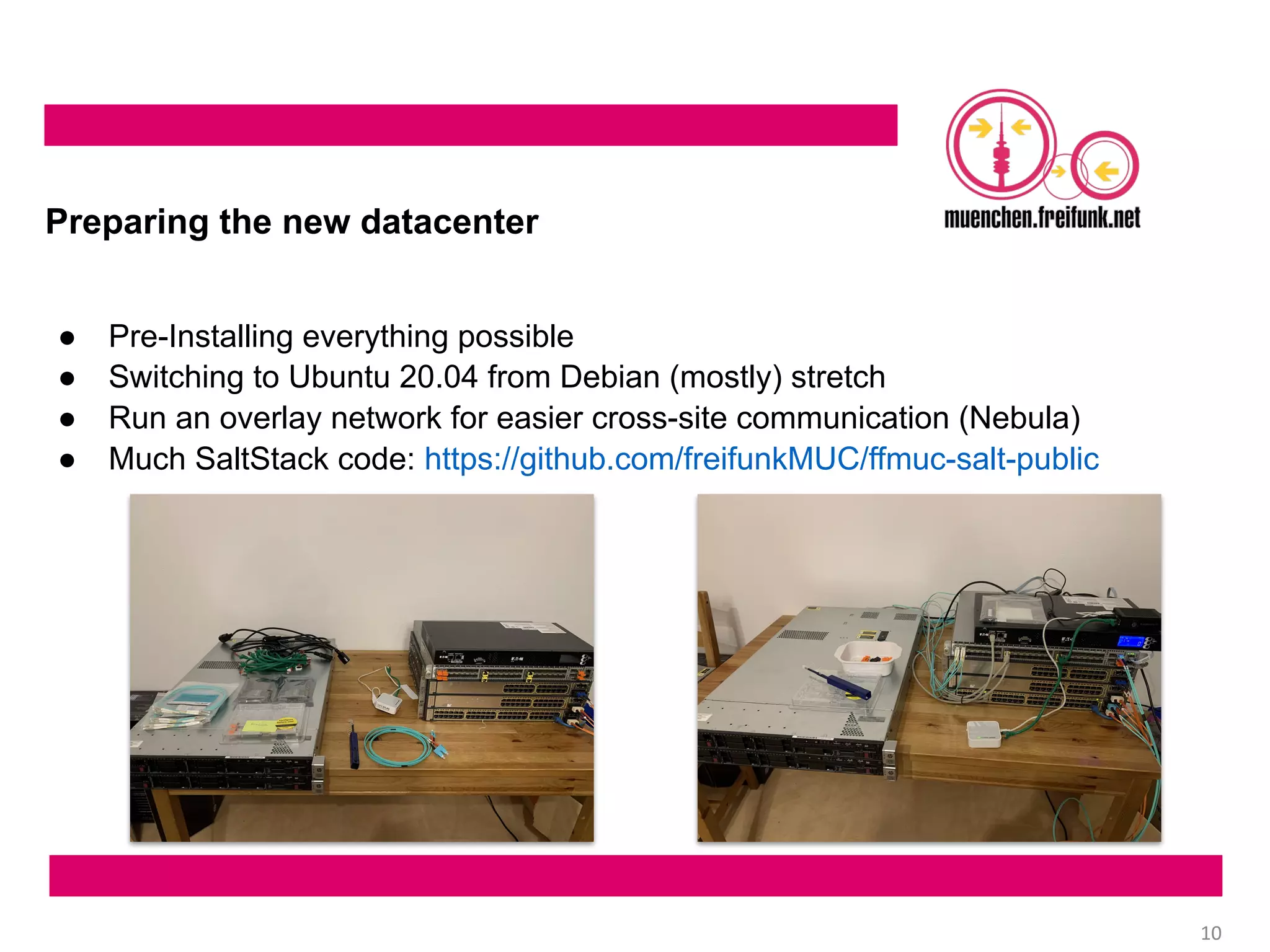 FFMUC goes wild - Infrastructure recap 2020 #rc3