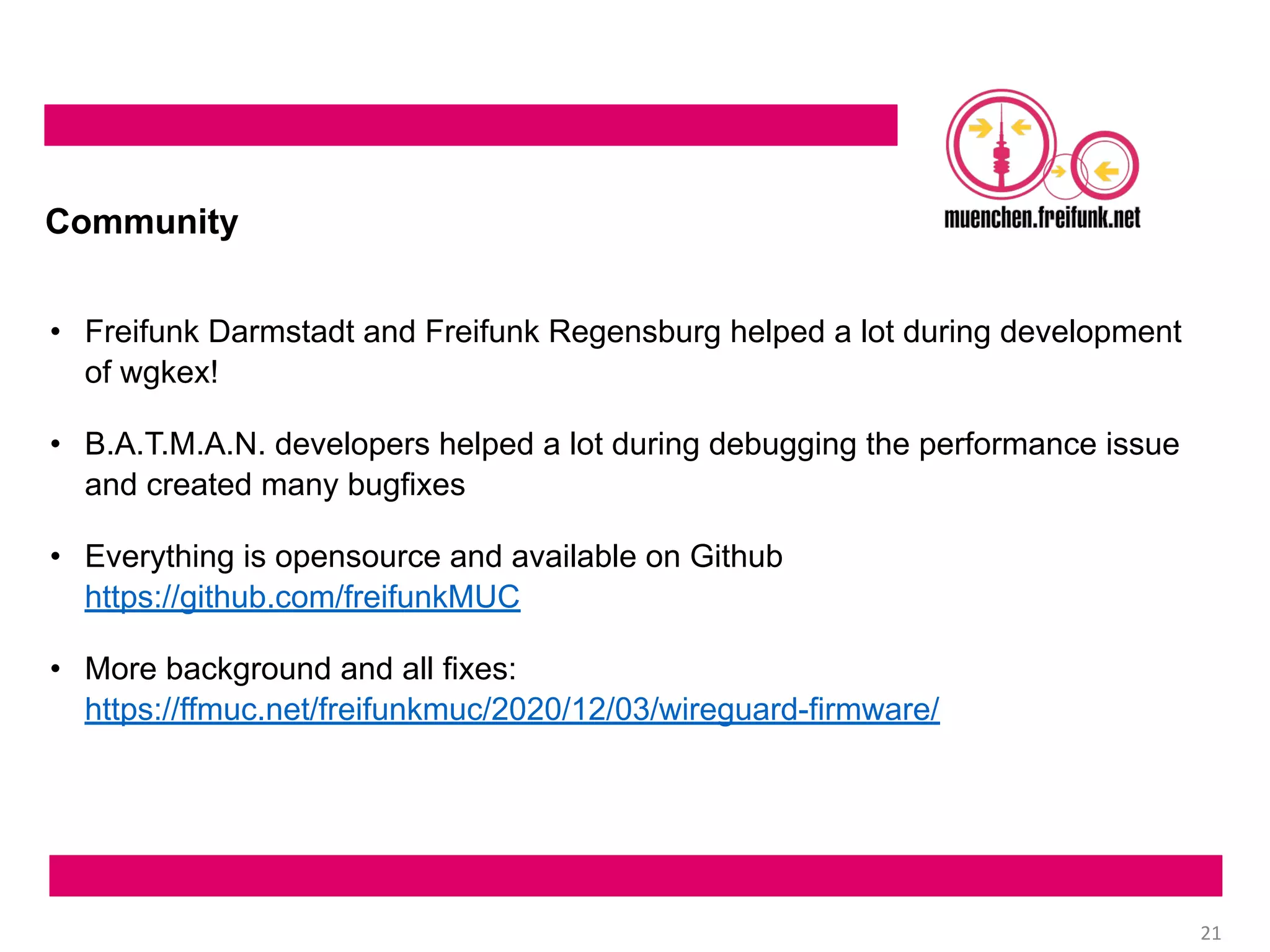 FFMUC goes wild - Infrastructure recap 2020 #rc3