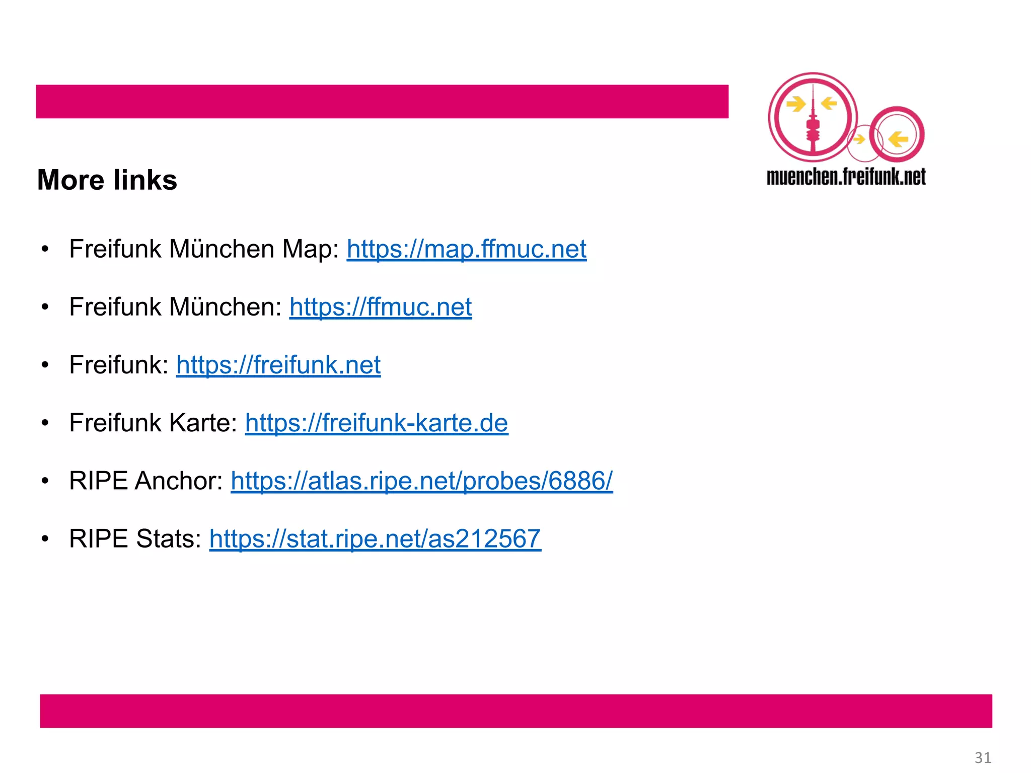 FFMUC goes wild - Infrastructure recap 2020 #rc3