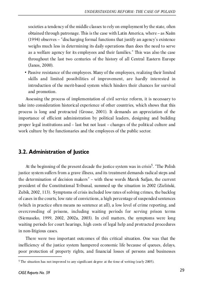 5 pivotal institutions CASE The Reform: Understanding of Case Report 59 Network 5 pivotal institutions CASE The Reform: Understanding of Case Report 59 Network