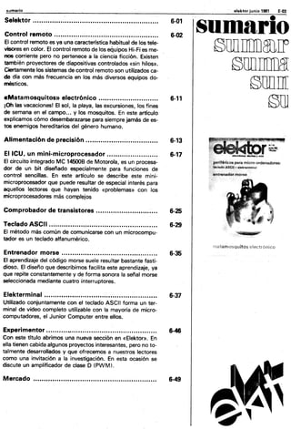 Elektor 13 (junio 1981) Español