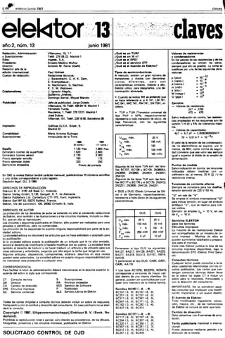 Elektor 13 (junio 1981) Español
