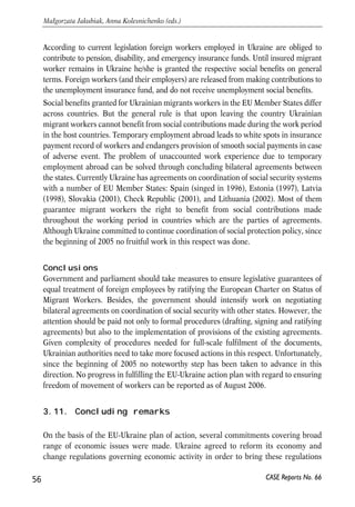 . 
CASE Reports No. 66 
 