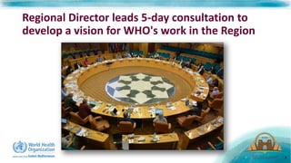 Introduction to Regional Director's annual report | PPTX