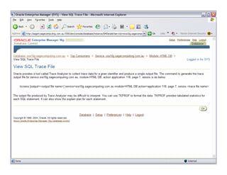 www.sagecomputing.com.auwww.sagecomputing.com.au
Using Enterprise ManagerUsing Enterprise Manager
 