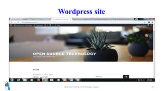 Wordpress site
Walchand Institute of Technology, Solapur 25
 