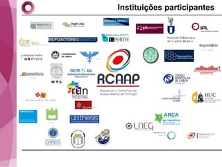 Instituições participantes




                                                 ESSE Frassineti



                 UAçores




UTAD




       UAveiro
 