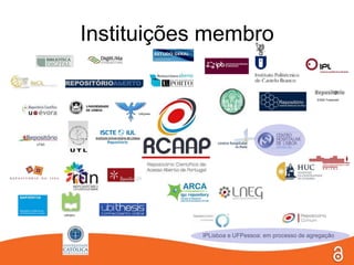 Instituições membro

                                                                       ESSE Frassineti



                      UAçores




UTAD




       UAveiro




                                IPLisboa e UFPessoa: em processo de agregação
 