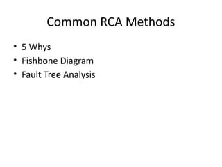 Comprehensive Guide to Root Cause Analysis and Effective Corrective ...