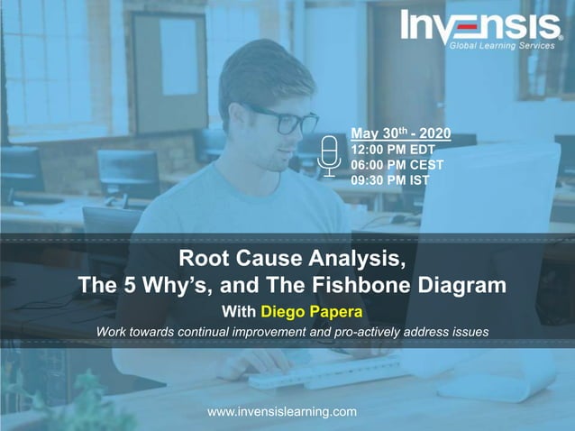 Root Cause Analysis, The 5 Why’s, and The Fishbone Diagram | PPTX