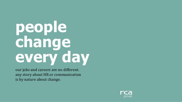 people change every day our employee agreement