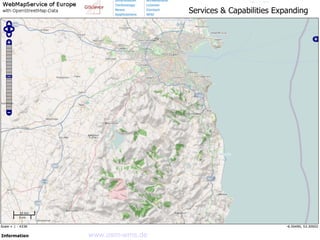 www.osm-wms.de Services & Capabilities Expanding 