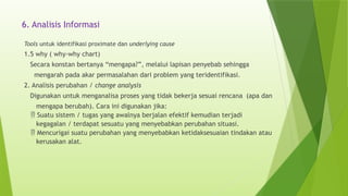 RCA ( ROOT CAUSE ANALYSIS) DI RUMAH SAKIT | PPTX