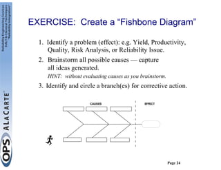 Root Cause and Corrective Action (RCCA) Workshop | PDF