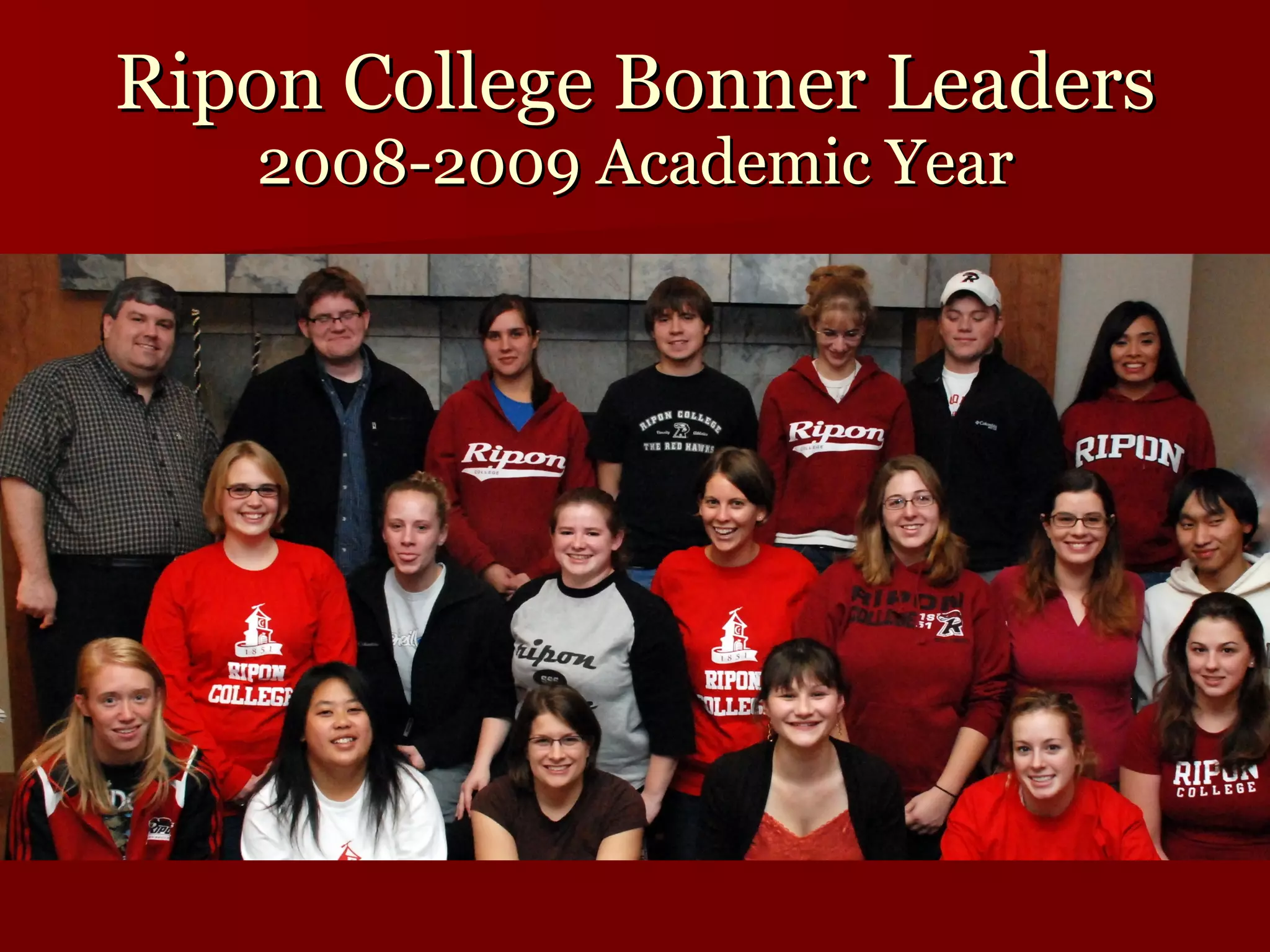 Ripon College Bonner Program 08-09 | PPT