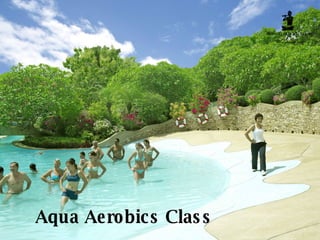 Aqua Aerobics Class 