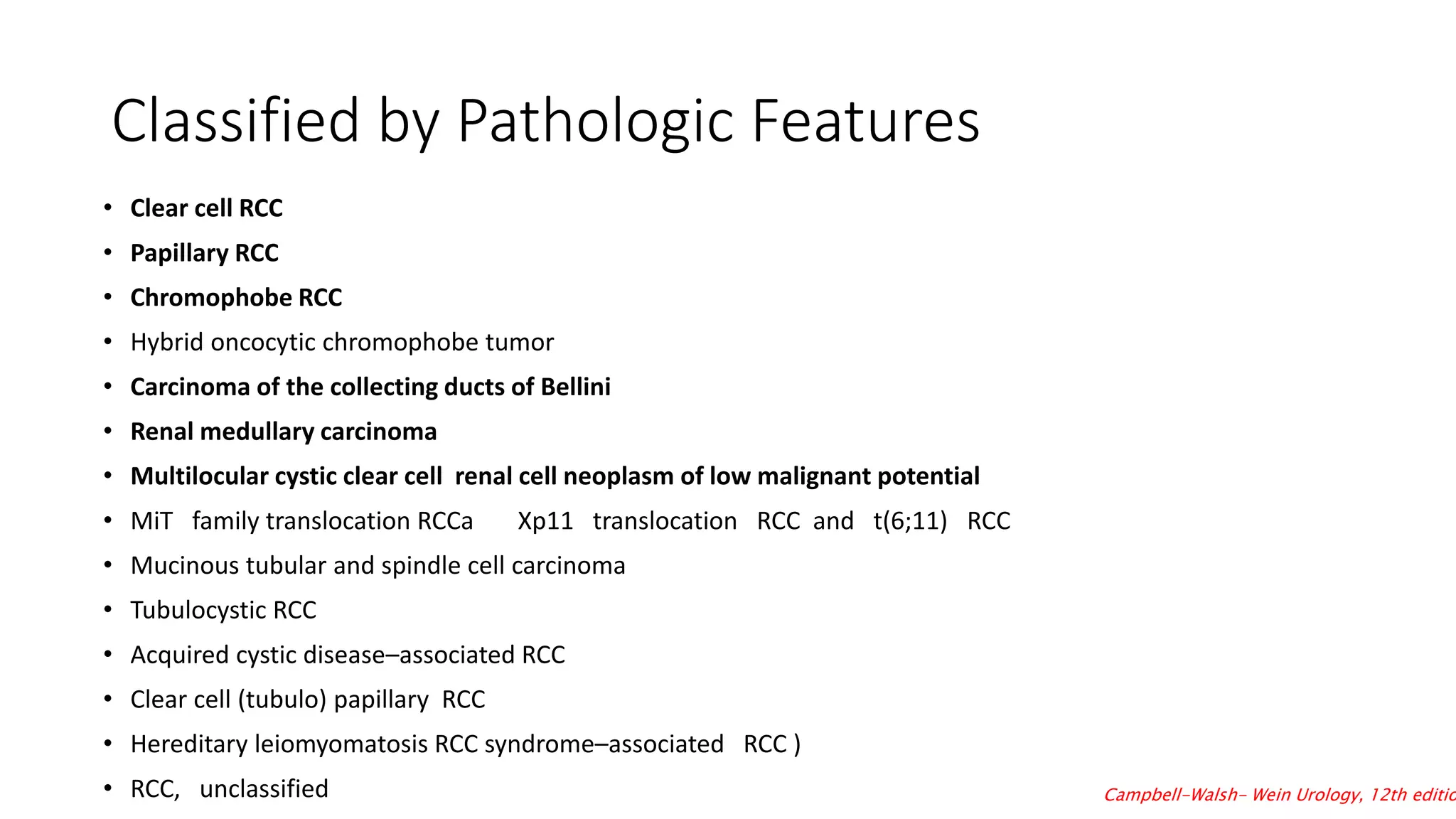Mucinous Rcc Renal cell carcinoma | PPTX