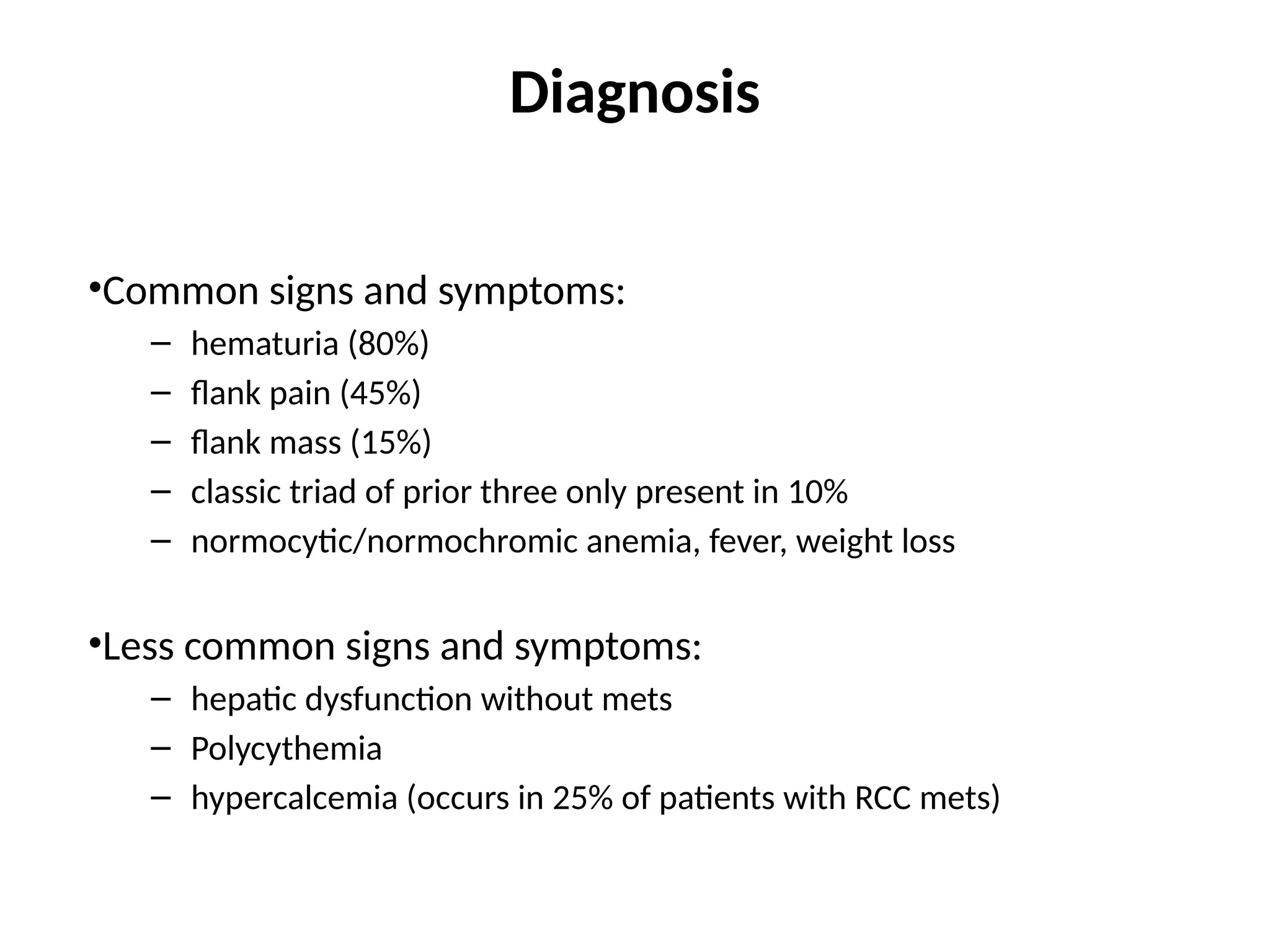 RCC renal cell carcinoma and it's managemnet | PPTX