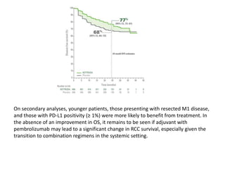 Adjusted Os Rcc Renal cell carcinoma ( RCC )ADJUVANT TRIALS.pptx