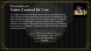 Arduino Obstacle Avoiding and voice control car | PDF | Radio Control ...