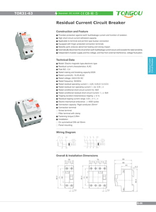 Eps Rccb Catalogue.pdf Rccb catalogue | PDF