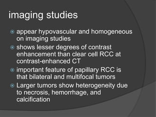 Multifocal Rcc Radiology renal cell carcinoma radiology | PPTX