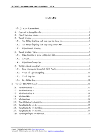RCCd 2019 - Hướng dẫn sử dụng | PDF
