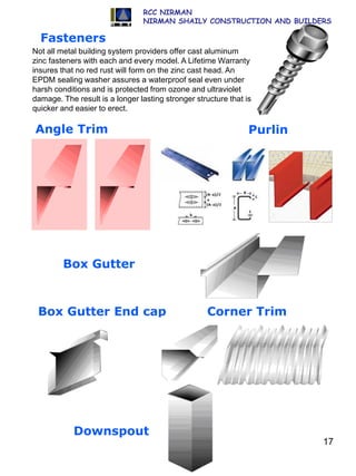 Fasteners In Rcc STEEL & RCC BUILDING PROVIDER IN BANGLADESH | PDF