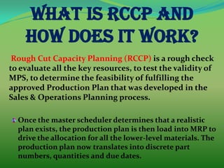 Rumus Rccp Rccp report | PPTX