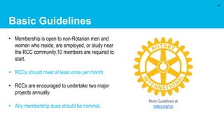 Rccs Study Guide Rotary Community Corps Management | PPTX