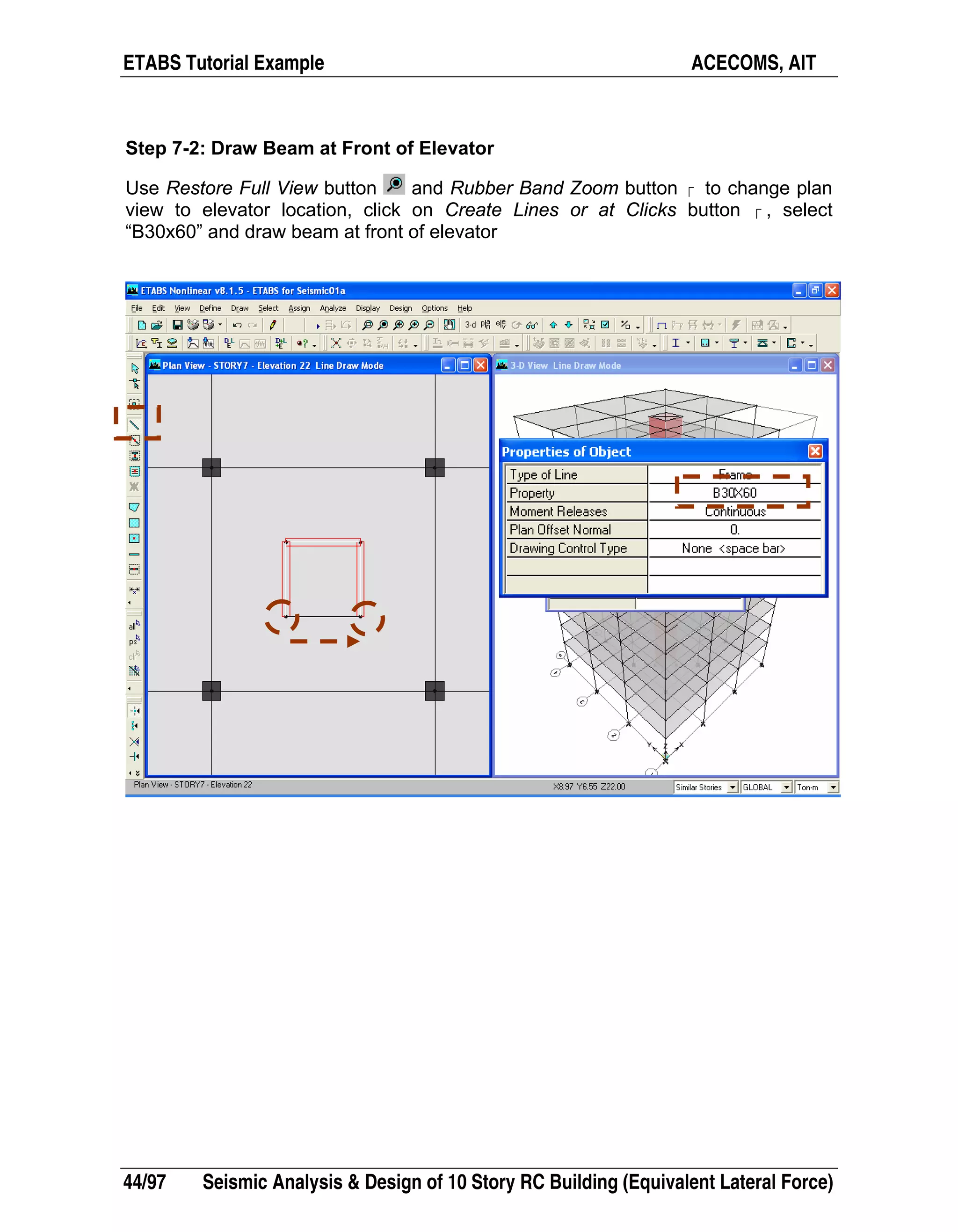 Rcc Curved Circular Wall Modelling In Etabs – FZMNG