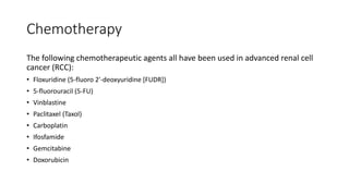 Renal Cell Carcinoma Treatment | PPTX