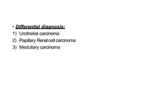 Papillary Rcc Differential RCC update 1.pptxjkgiugiugtiugtiugtiugiugiug | PPTX
