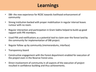 Rcdc experience on dbi | PPT