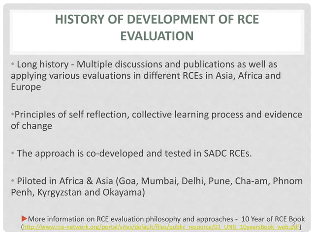 RCE Assessment as Learning and Empowerment - The Start-Up Tool | PPTX ...