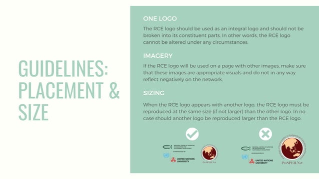 RCE Logo and Social Media Guidelines Overview | PPT