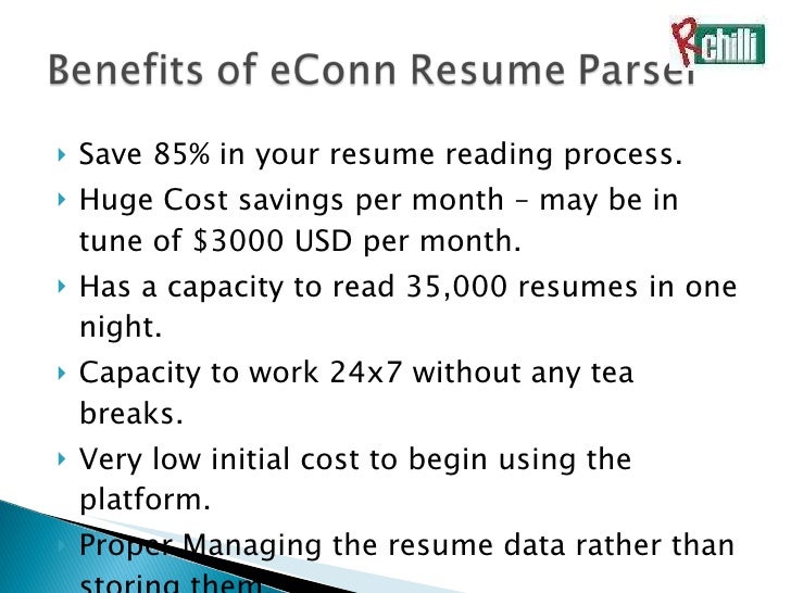 rchilli resume parser hr software to automate hr management
