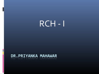 RCH - I
 