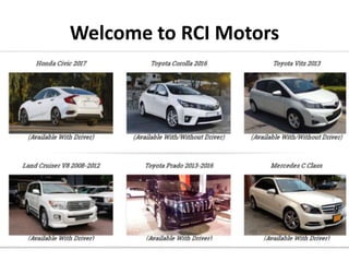 Welcome to RCI Motors
 