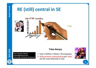 2
RE (still) central in SERCIS2020XavierFranch
 