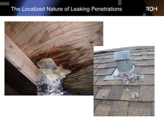 The Localized Nature of Leaking Penetrations
 