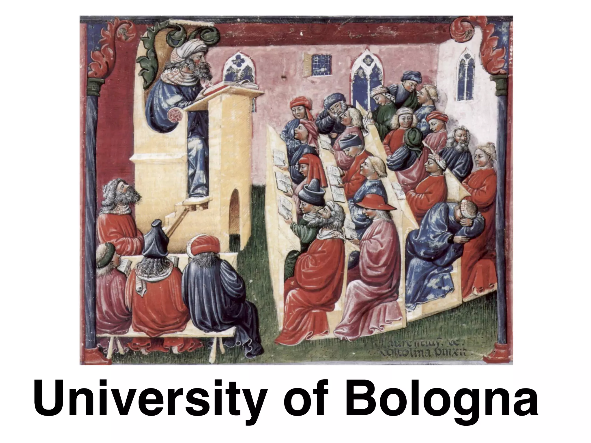 University of Bologna
 
