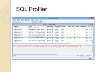 SQL Profiler
 