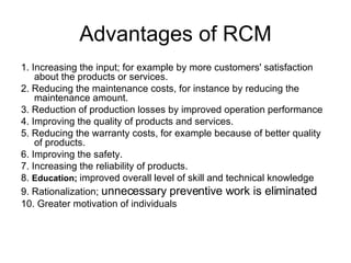 RCM | PPT