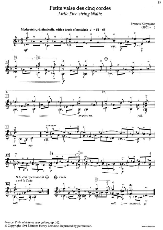 Rcm guitar series (third edition, 2004) - repertoire and 