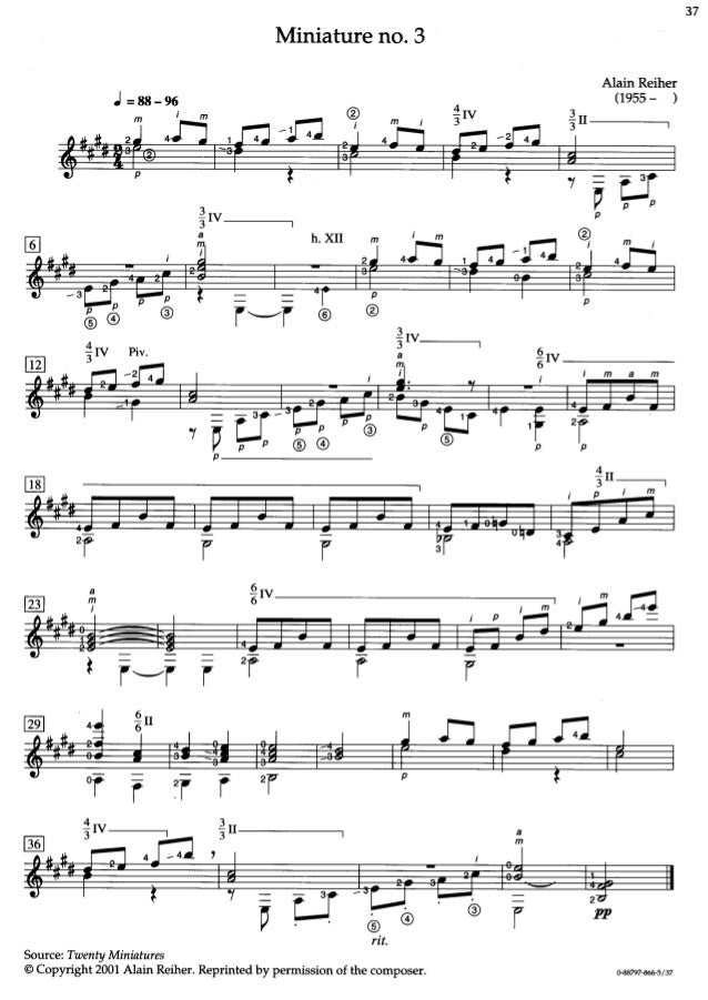 Rcm guitar series (third edition, 2004) - repertoire and 