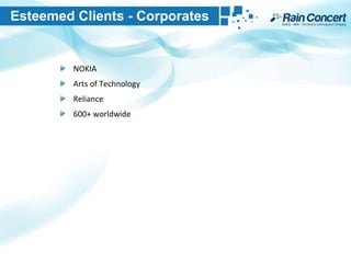 Esteemed Clients - Corporates NOKIA Arts of Technology Reliance 600+ worldwide 