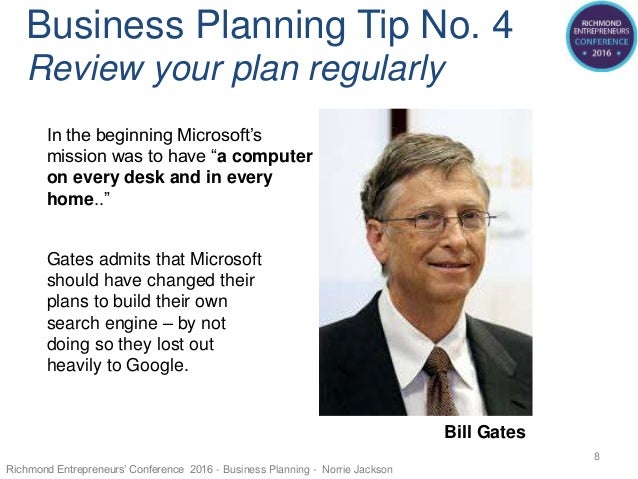 bill gates business plan